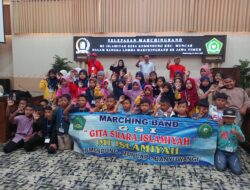 Irianto Support Siswa Siswi MI Islamiyah Desa Kumendung Ikut Lomba Marchingband se Jawa Timur