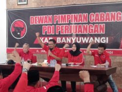 Perkuat Jaringan Pemenangan Pemilu dan Pilpres 2024, PDI Perjuangan Banyuwangi Dirikan Puluhan Posko Gotong Royong di setiap Dapil