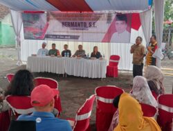 Gelar Reses Tahap II Tahun 2023, Anggota DPRD Jatim Hermanto, Serap Aspirasi Warga Kelurahan Sobo Banyuwangi