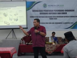 Sonny T Danaparamita Gelar Sosialisasi Peraturan Perundang-Undangan Bidang Koperasi Bagi Para Pelaku UMKM