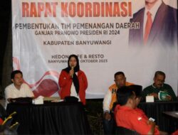 Mantapkan Pemenangan Ganjar di Banyuwangi, 4 Parpol Pengusung Siap Bentuk Tim Pemenangan Daerah